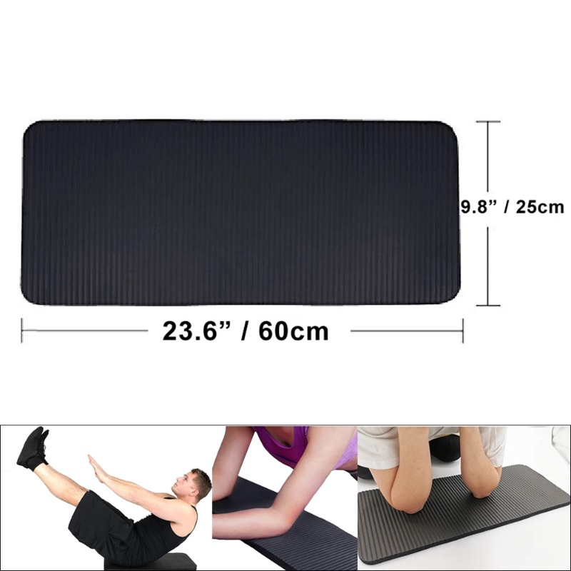 Pilates Yoga Mat Thickness - 1.5cm極厚ヨガ膝パッド滑り止めフォームヨガパッドフィットネスクロスフィットピラティス マットワークアウトスポーツプランククッションジム用品