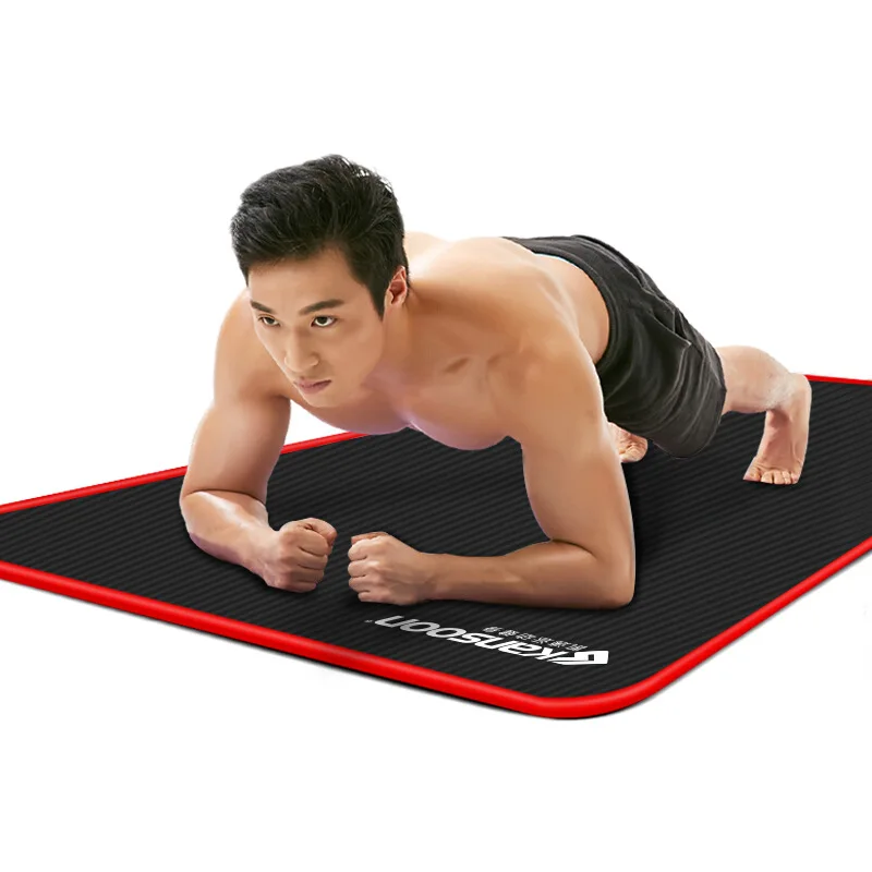 Pilates Yoga Mat Thickness - 10 ミリメートルヨガマット極厚 1830*610 ミリメートル NRB ノンスリップ枕マット男性女性フィットネス無味ジムエクササイズパッドピラティスヨガマット