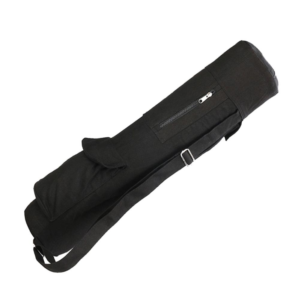 Yoga Mat Bag Carrier - ヨガマットキャリアバックパックジッパー開閉ショルダーストラップマルチポケットバッグ