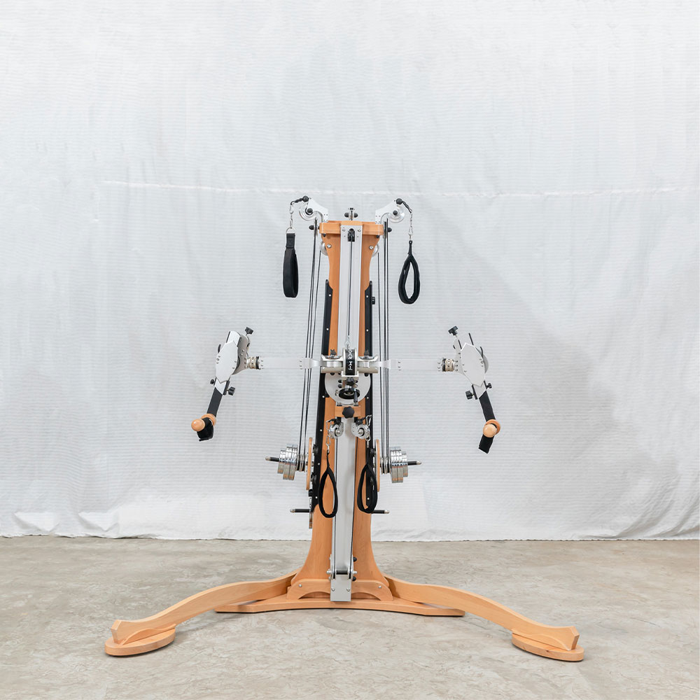 Pilates Yoga Movement - ブナ材ムーブメントトレーニングシステム アルミ合金アクセサリー ケーブルプーリータワー ストレッチボード ピラティス リフォーマー
