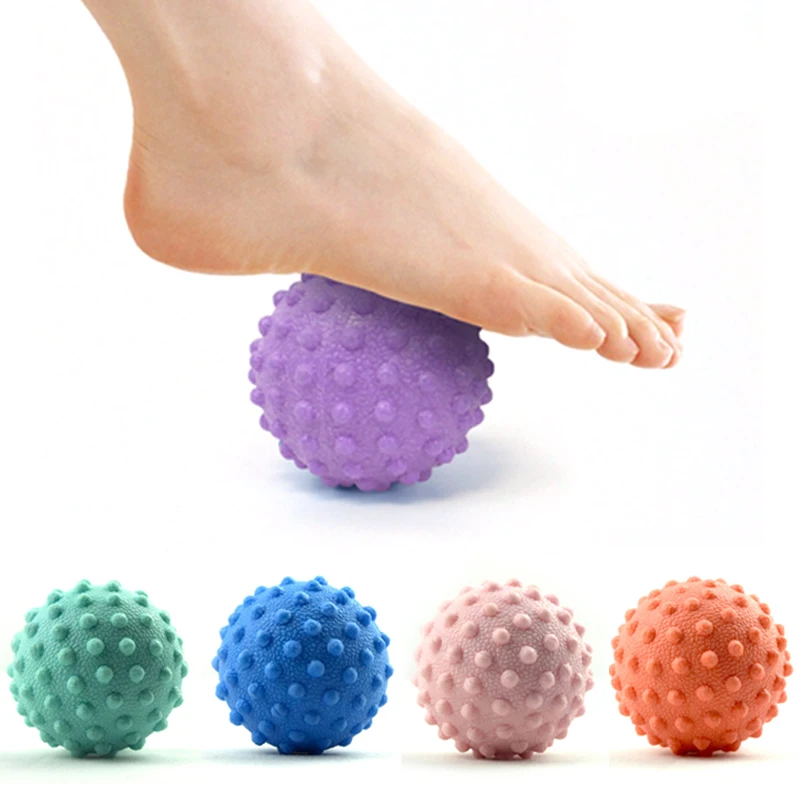 Pilates Ball Mini - 筋膜ボール 足底筋膜リラクゼーション マッサージボール ヨガフィットネス、ピラティス、ランニング筋肉マッサージのための姿勢矯正