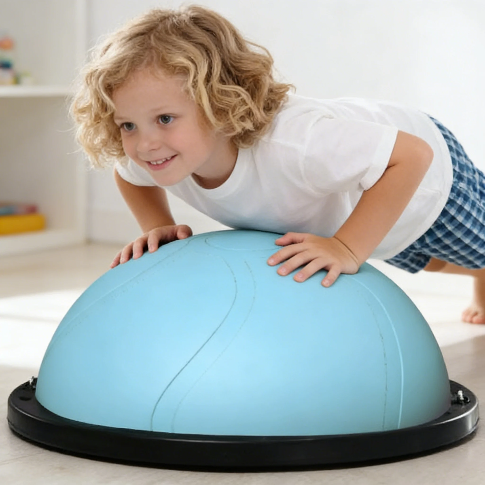 Pilates Yoga Hot - 2026年プレミアム人気商品 ハーフボスボール 厚めのボスバランスボール ジム、ホームジム、ピラティス、ヨガ、フィットネストレーニング機器用