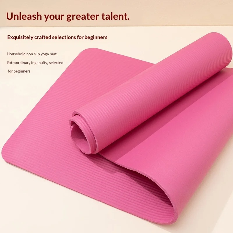 特厚滑り止めヨガマット、衝撃吸収、幅広ピラティスフィットネス - Pilates Yoga Mat Thickness のレビューと価格