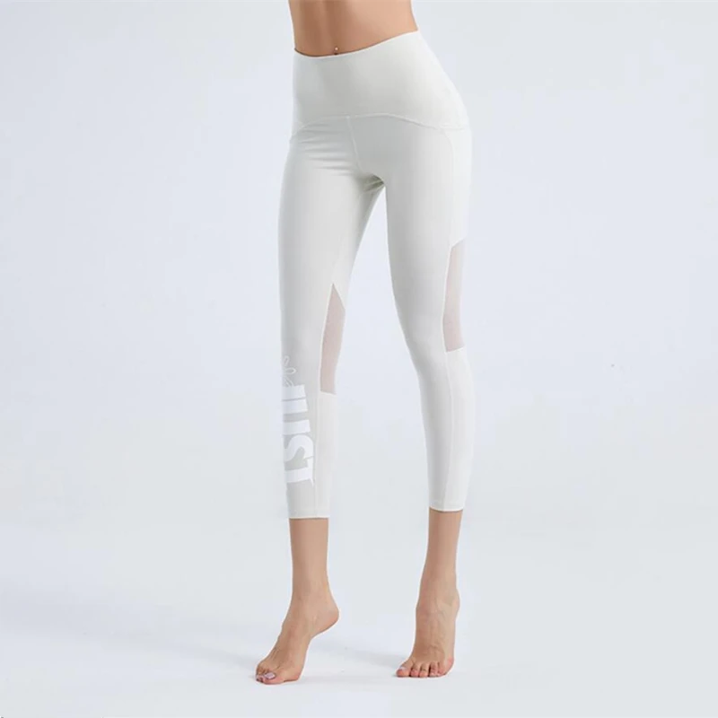 夏の新タイトなヨガパンツ女性メッシュステッチピラティスレギン - Pilates Yoga Legging のレビューと価格
