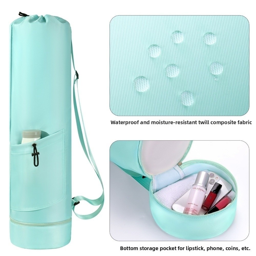 大容量ヨガマット収納バッグ防水巾着フィットネスマットキャリア - Yoga Mat Bag Carrier のレビューと価格