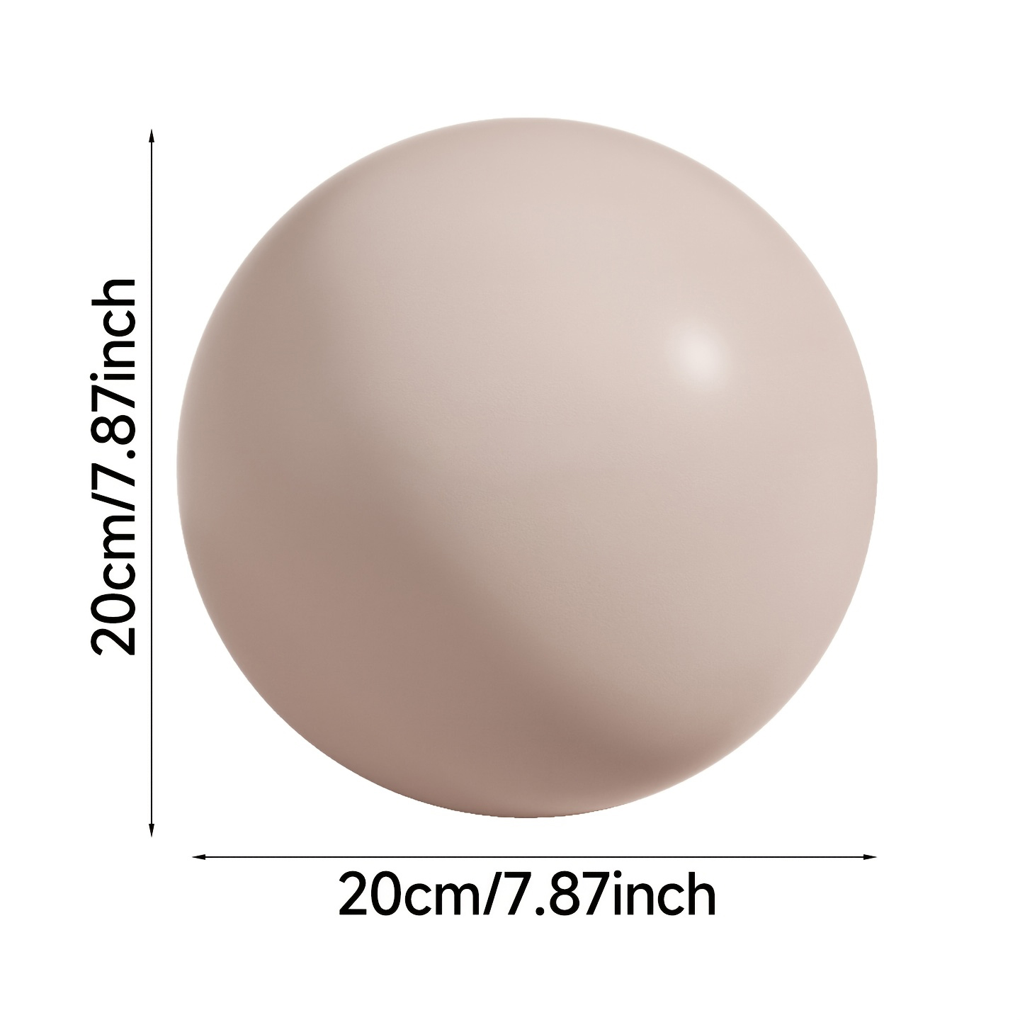 7.87インチミニヨガフィットネスボール、厚みのある耐爆発ジ - Pilates Ball Mini のレビューと価格