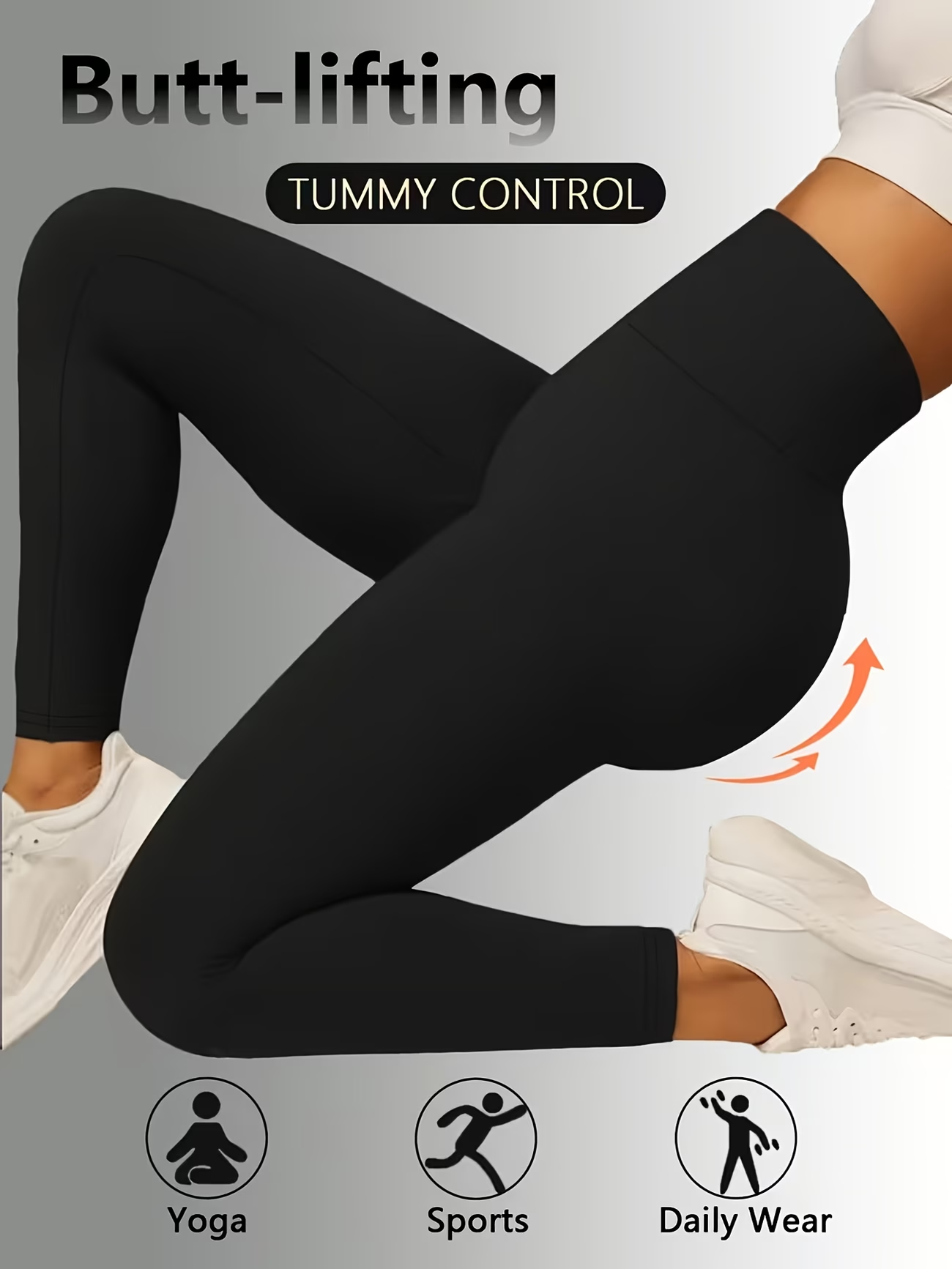 ハイウエストヨガスポーツレギンス シームディテール クイック - Pilates Yoga Legging のレビューと価格