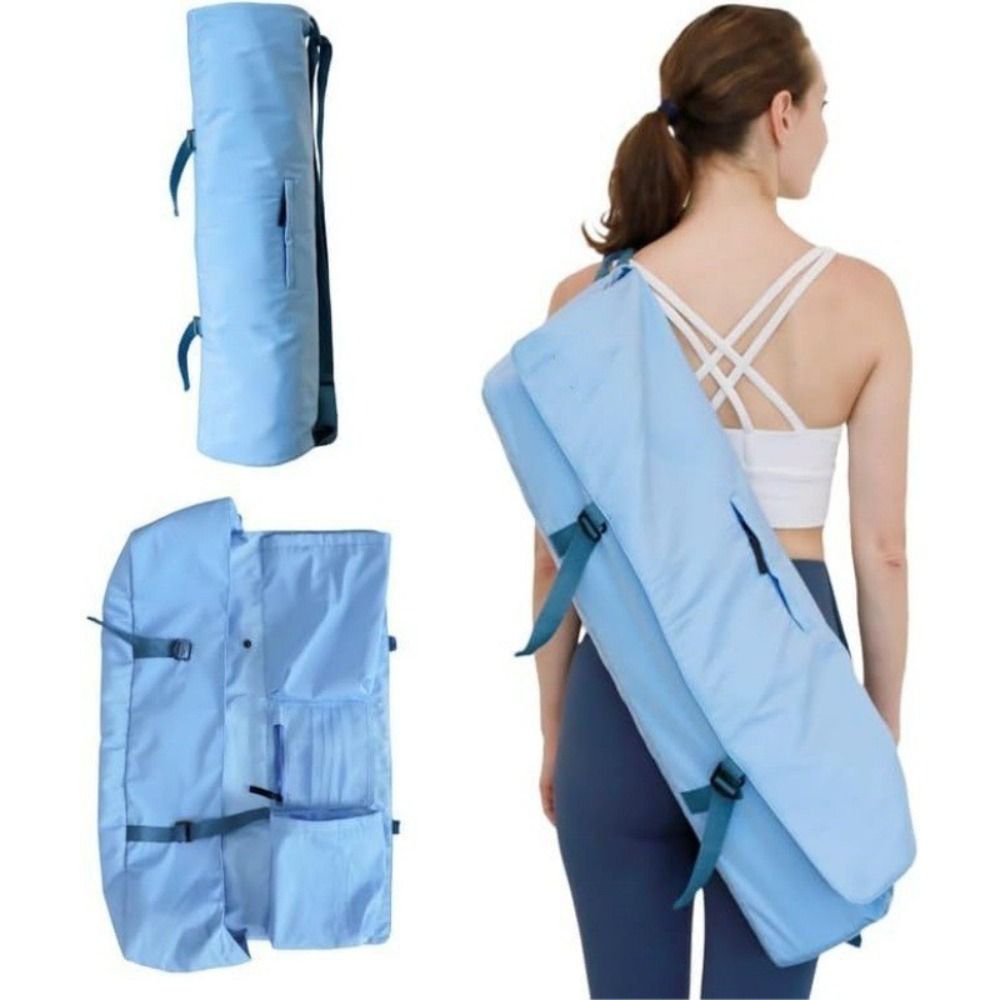 新デザイン防水ヨガマットバッグ、調節可能なショルダーストラッ - Yoga Mat Bag Carrier のレビューと価格