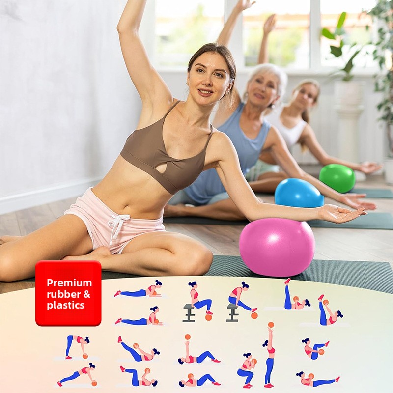 PVCミニエクササイズボール ヨガ ピラティス コア強化と安 - Pilates Ball Mini のレビューと価格