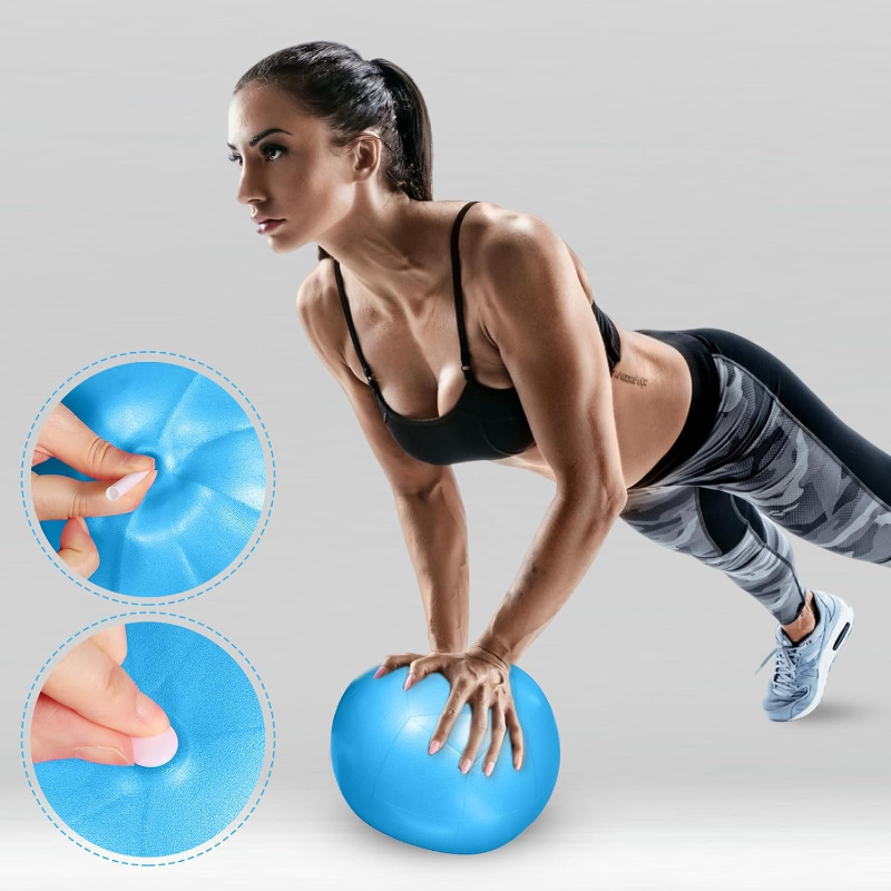 PVCミニエクササイズボール ヨガ ピラティス コア強化と安 - Pilates Ball Mini のレビューと価格