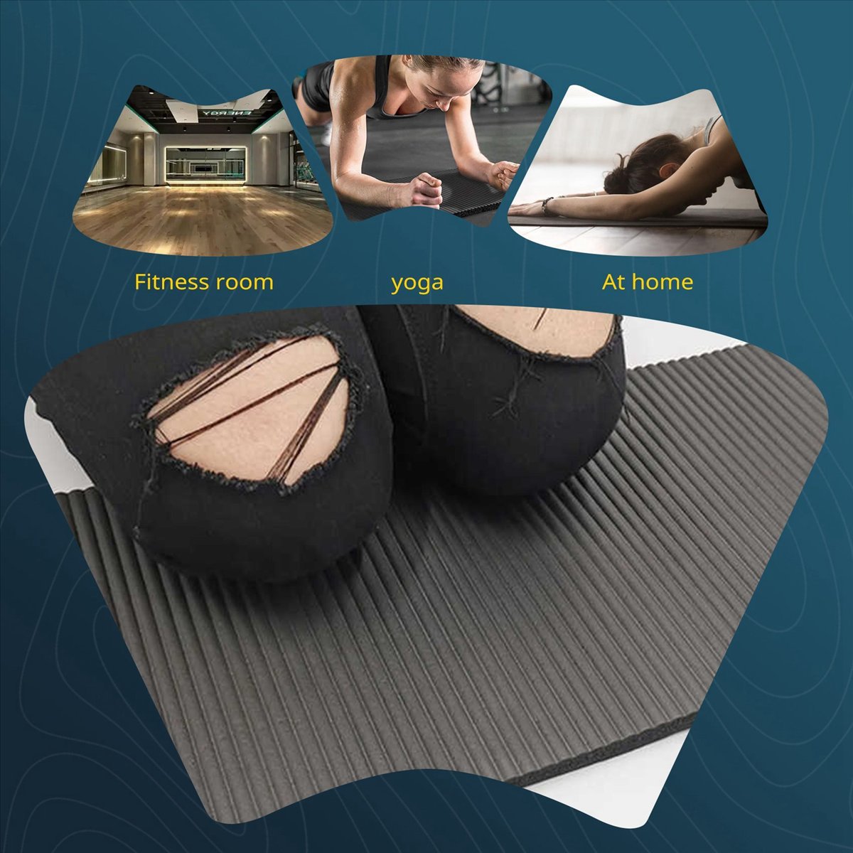 Doings 15MM厚ヨガマット コンフォートフォーム膝肘 - Pilates Yoga Mat Thickness のレビューと価格