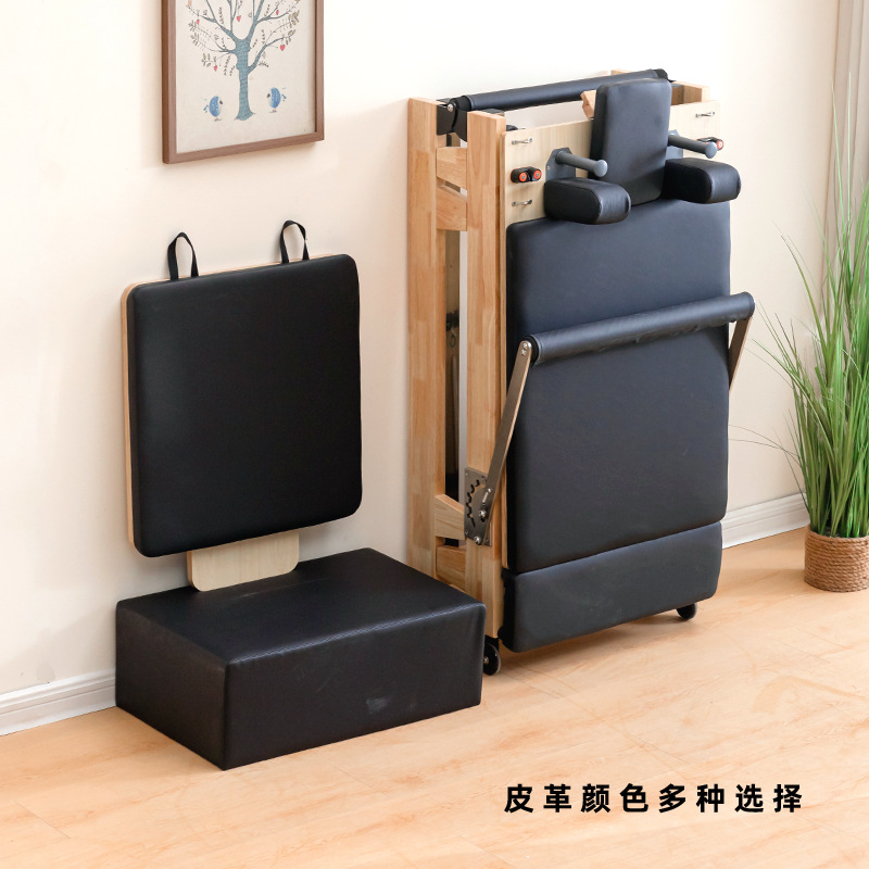 ピラティス コアベッド 折りたたみ式 オーク材 ホームヨガス - Pilates And Yoga Is Same のレビューと価格