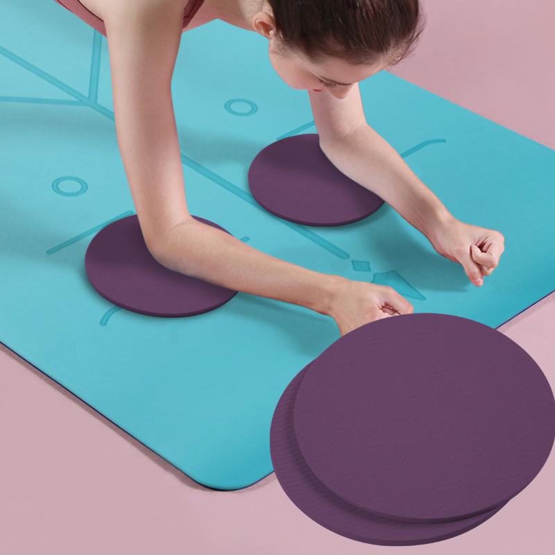 ヨガ＆ピラティス用厚手膝パッド2個セット、膝、肘、手首、手、 - Pilates Yoga Hot のレビューと価格
