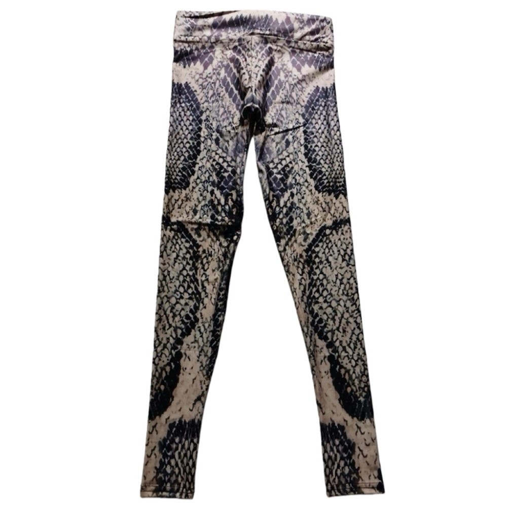 蛇柄プリントレギンス シームレス ピーチバット お腹引き締め - Pilates Yoga Legging のレビューと価格