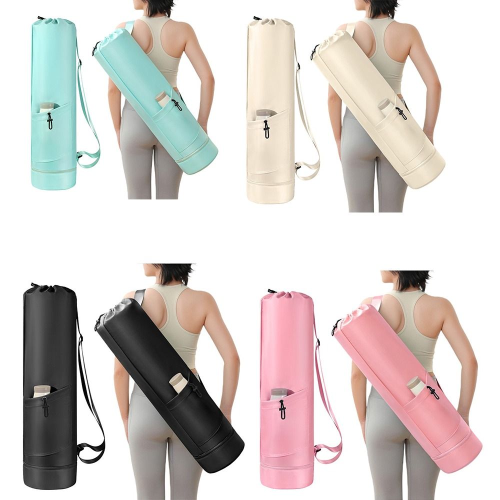 大容量ヨガマット収納バッグ調節可能なストラップ防水フィットネ - Yoga Mat Bag Carrier のレビューと価格