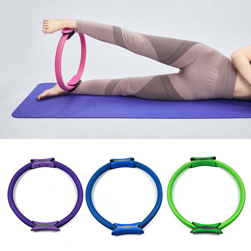 弾性ピラティスリング ノンスリップグリップ 女性用ピラティス - Pilates Yoga Ring のレビューと価格