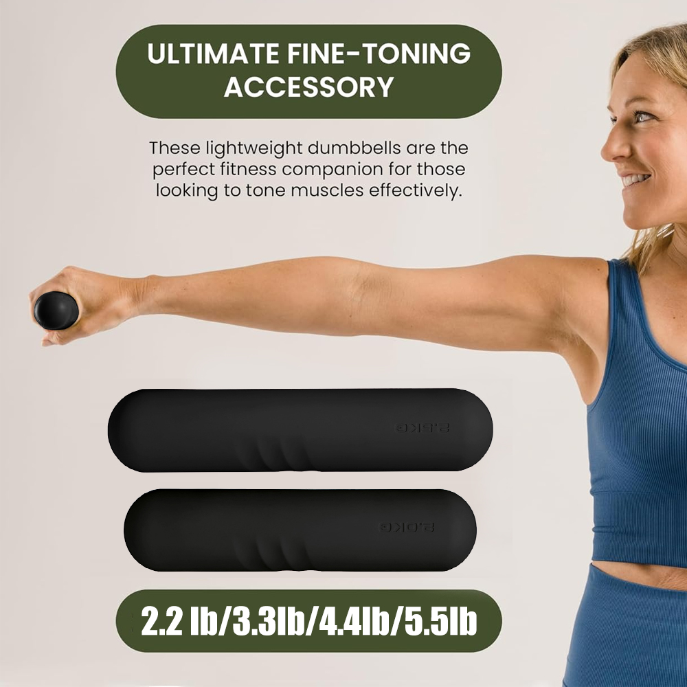 1個入りダンベルハンドウェイトバー、1/1.5/2/2.5k - Pilates Yoga Ring のレビューと価格