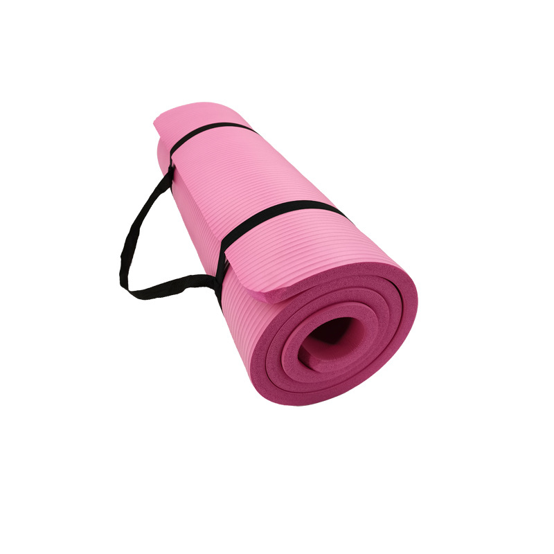 1CM厚ヨガマット滑り止めスポーツフィットネスマットNBRコ - Pilates Yoga Mat Thickness のレビューと価格
