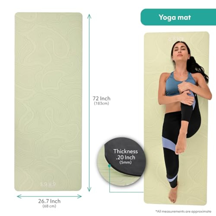 ヨガマット ピラティス フィットネス トレーニング用 5mm - Pilates Yoga Mat Thickness のレビューと価格