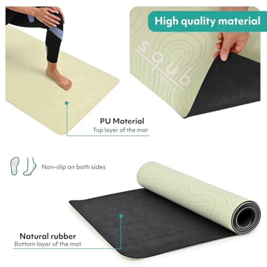 ヨガマット ピラティス フィットネス トレーニング用 5mm - Pilates Yoga Mat Thickness のレビューと価格