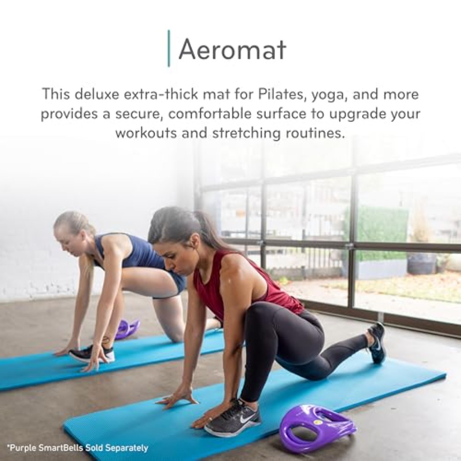 スタジオやホームジム用のピラティス・ヨガマット、極厚フォーム - Pilates Yoga Mat Thickness のレビューと価格