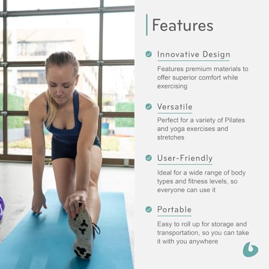 スタジオやホームジム用のピラティス・ヨガマット、極厚フォーム - Pilates Yoga Mat Thickness のレビューと価格