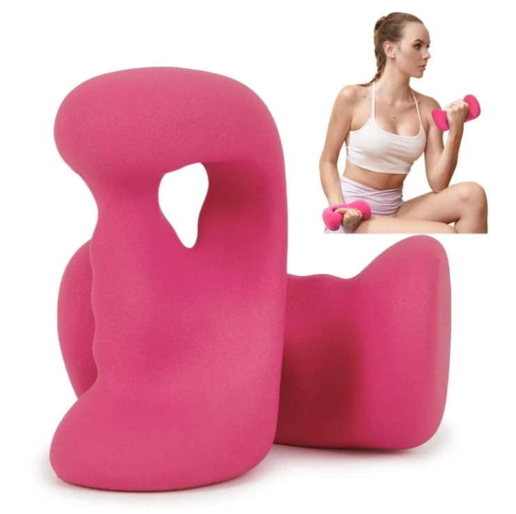 人間工学に基づいたネオプレン製ダンベル、ホームジム用、ホット - Pilates Yoga Hot のレビューと価格