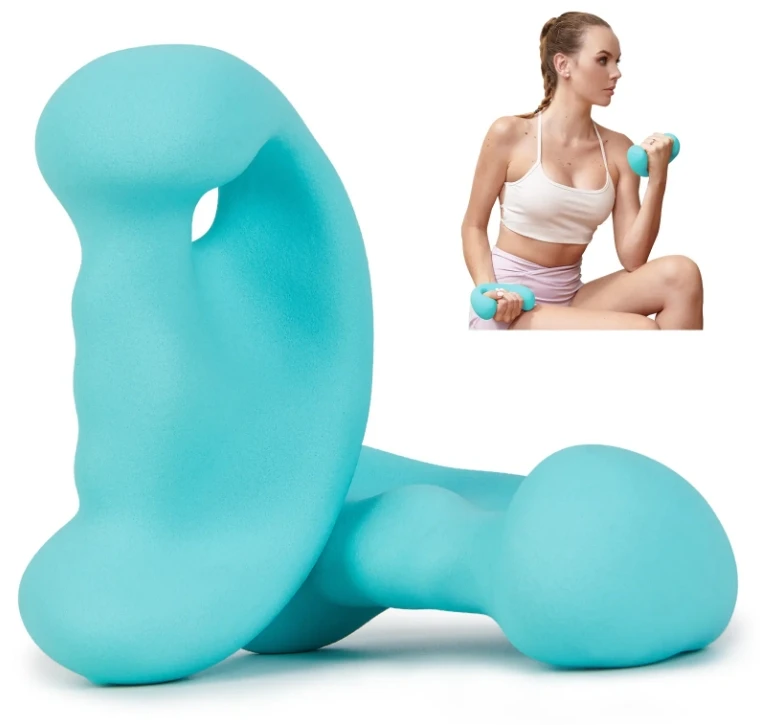 人間工学に基づいたネオプレン製ダンベル、ホームジム用、ホット - Pilates Yoga Hot のレビューと価格