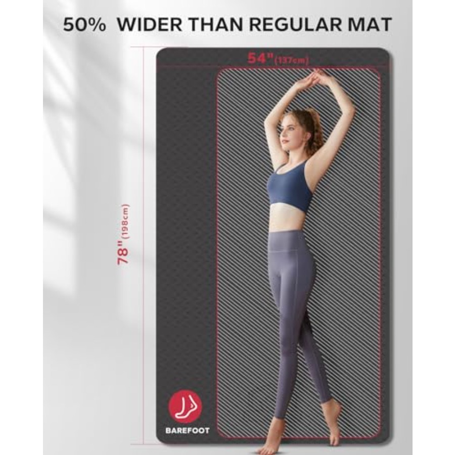 家庭でのワークアウト、ヨガ、ピラティス、ストレッチ、カーディ - Pilates Yoga Mat Thickness のレビューと価格