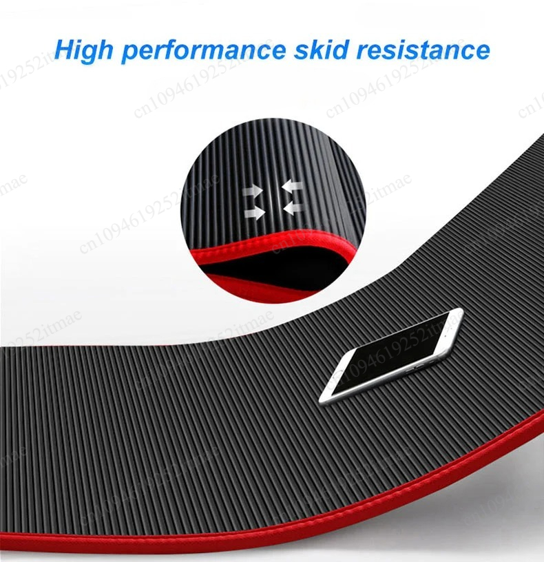 10mm極厚滑り止めワークアウトマット、183×61cm N - Pilates Yoga Mat Thickness のレビューと価格